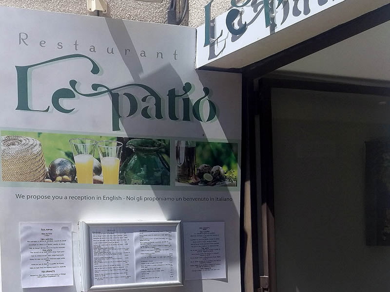 Restaurant Le Patio à Gréoux